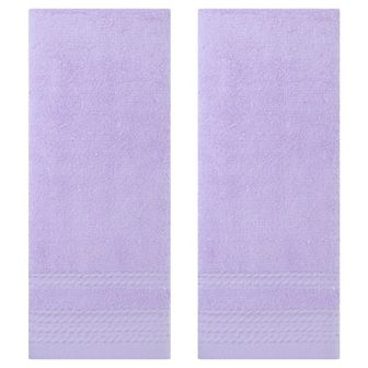 1 pc Striped Pattern Hand Towels, Comfort and Quick Drying Towel for Bathroom, Gym 14" x 30"