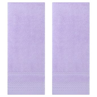 1 pc Striped Pattern Hand Towels, Comfort and Quick Drying Towel for Bathroom, Gym 14" x 30"