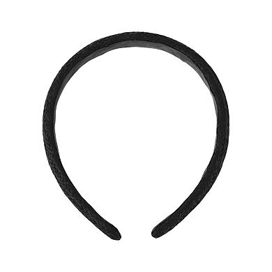 Thin-edged Woven Straw Headband 1 Pc