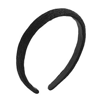 Thin-edged Woven Straw Headband 1 pc