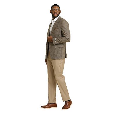 Stacy Adams Tweed Blazer Jacket w/ Notch Lapel