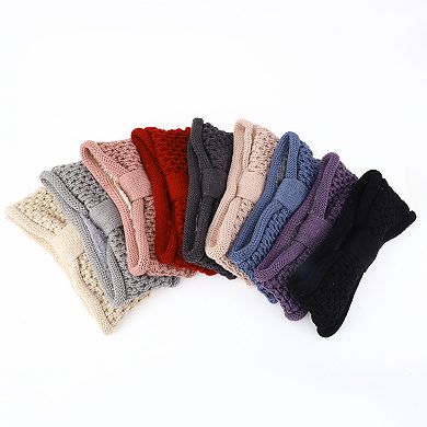 Comfortable Headband Bow Warm Headband 1 Pc
