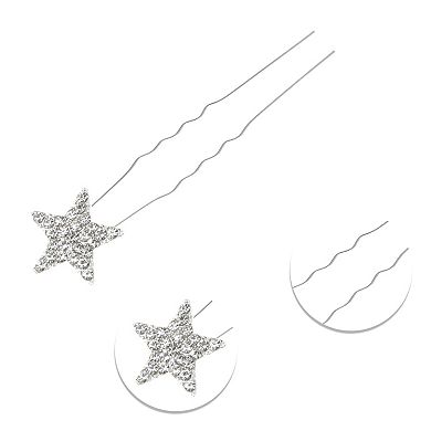 Fashion Pentacle Hair Pins for Home 1 Pc