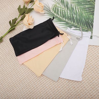 Soft Drawstring Eyeglass Pouch 1 Pc