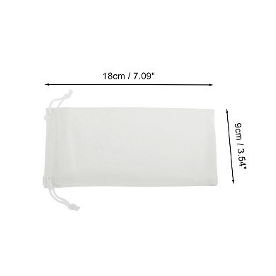 Soft Drawstring Eyeglass Pouch 1 Pc