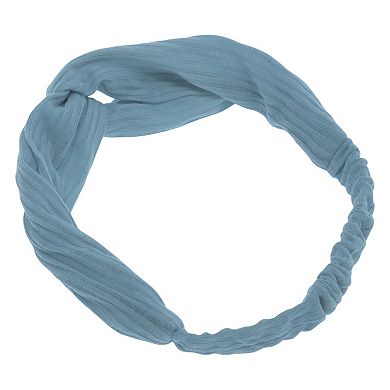Stripes Elastic Cross Headwrap for Women 1 Pc