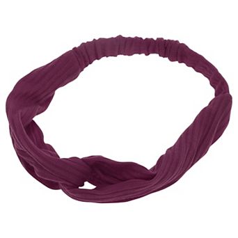 Stripes Elastic Cross Headwrap for Women 1 pc