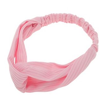 Stripes Elastic Cross Headwrap for Women 1 pc