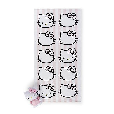 Hello Kitty 2-pc. Bath Towel & Sponge Set