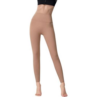 Women's Full-Length Leggings with High Waistband for Streamlined Comfort and Everyday Stretch Fit