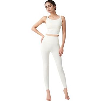 Women's Full-Length Leggings with High Waistband for Streamlined Comfort and Everyday Stretch Fit