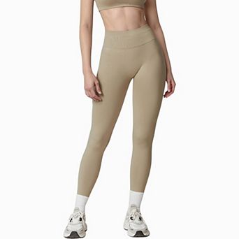 Women's Seamless High Waist Compression Leggings with Sculpting Back Detail and Stretch Knit Fabric