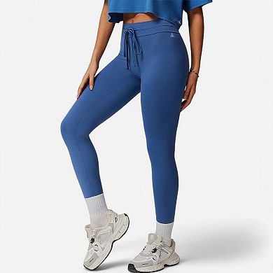 Women's High Waist Drawstring Leggings with Stretchy Fit