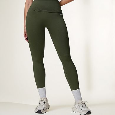 Women's High Waist Seamless Leggings with Stretch Fabric and Second-Skin Fit