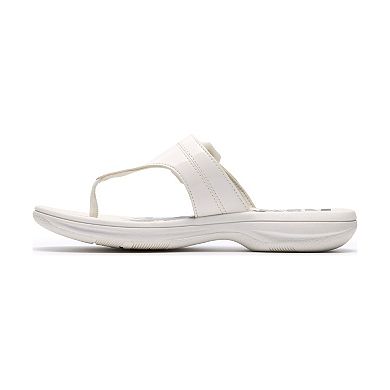Clarks Cloudsteppers Breeze Cove Women's Cushioned Flip Flop Sandals