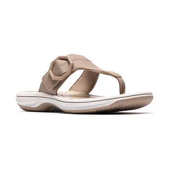 Clarks® Cloudsteppers Breeze Cove Women's Cushioned Flip Flop Sandals