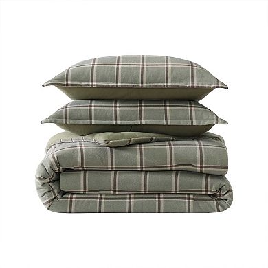 Eddie Bauer Alpine Plaid Comforter Set with Shams