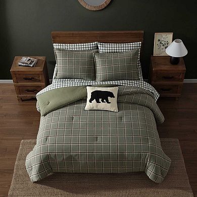 Eddie Bauer Alpine Plaid Comforter Set with Shams