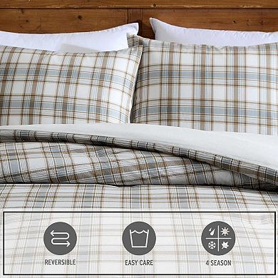 Eddie Bauer Ashland Plaid Comforter Set with Shams