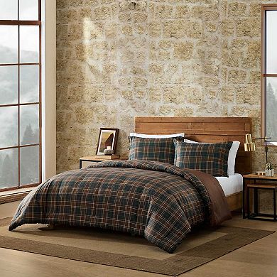 Eddie Bauer Huntley Plaid Comforter Set with Shams