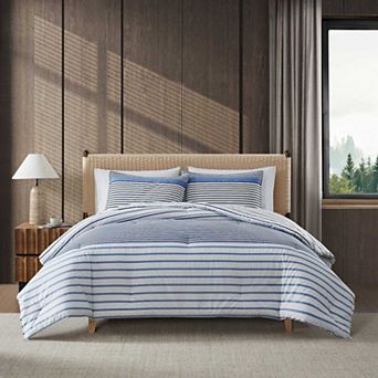 Eddie Bauer Cooper Stripe Comforter Set