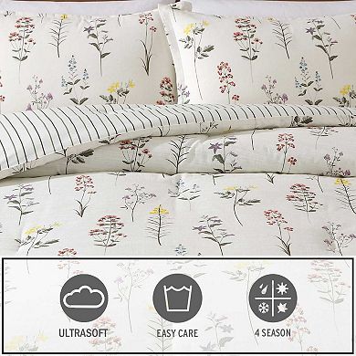 Eddie Bauer Wildflower Natural Comforter Set