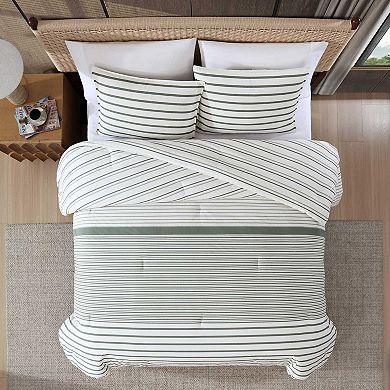 Eddie Bauer Cooper Stripe Duvet Set