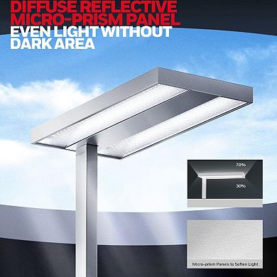 Honeywell LED Floor Lamp 8000LM 4000K Natural Daylight Dimmable Reading Lampara