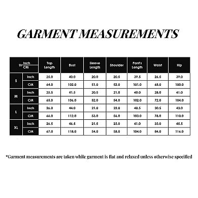 Women's Long Sleeve Pullover and Wide Leg Pants Lounge Set