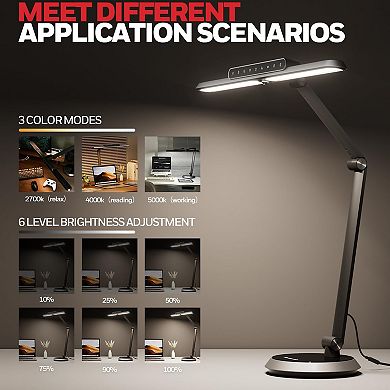 Honeywell Dimmable Desk Lamp 1000LM Home Office Lamp Eye-Caring LED Desk Light