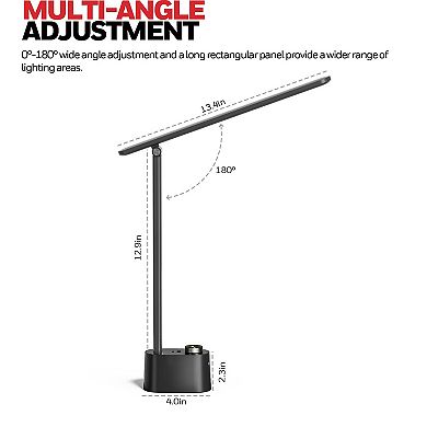 Honeywell Sunturalux LED Foldable Desk Lamp Pro Stepless Dimmable Eye Caring Desk Light