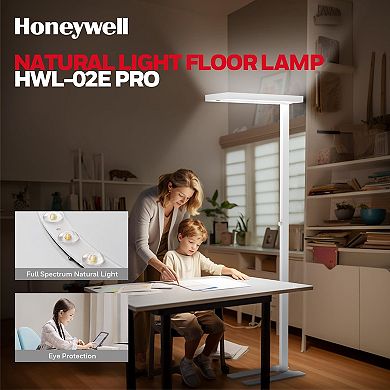 Honeywell LED Floor Lamp 10400LM 4000K Natural Daylight Dimmable Reading Lampara