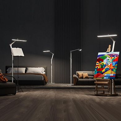 Honeywell LED Floor Lamp 5000K Dimmable Floor Lamp Eye-Caring Standing Light for Home Office