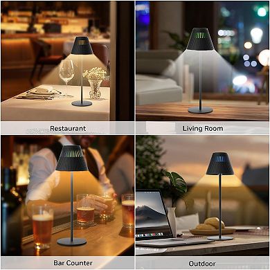 Honeywell Portable Ambient Table Lamp Rechargeable USB Night Light Touch Dimmer