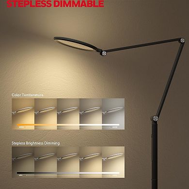 HONEYWELL LED Floor Lamp Eye Caring Dimmable Standing Light with Remote Adjustable Tall Lampara