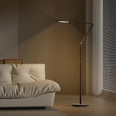 HONEYWELL LED Floor Lamp Eye Caring Dimmable Standing Light with Remote Adjustable Tall Lampara