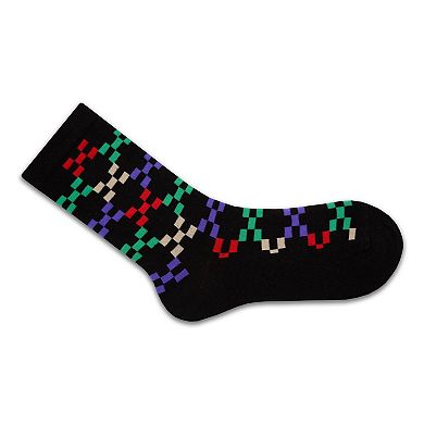 Colorful Women's Crew Socks - Cotton Blend