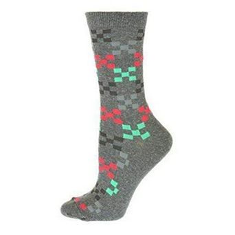 Colorful Women's Crew Socks - Cotton Blend