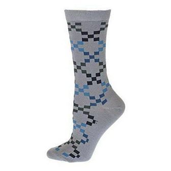 Colorful Women's Crew Socks - Cotton Blend