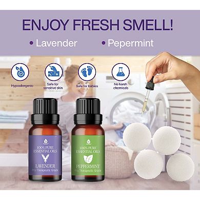 Pursonic Wool Dryer Balls Bundle