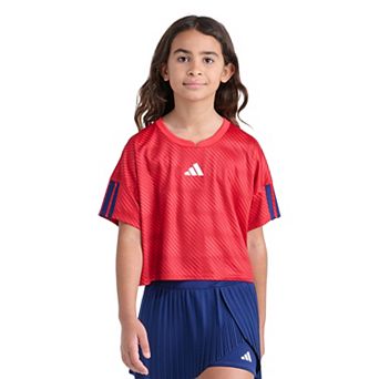 Girls 7-16 adidas Short Sleeve Printed World Cup Soccer Top