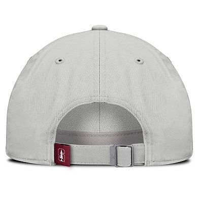 Men's Nike Gray Stanford Cardinal 2025 On-Field Gameday Club Adjustable Hat