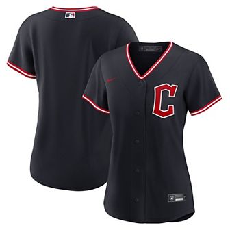 Women's Nike Navy Cleveland Guardians Alternate Replica Jersey