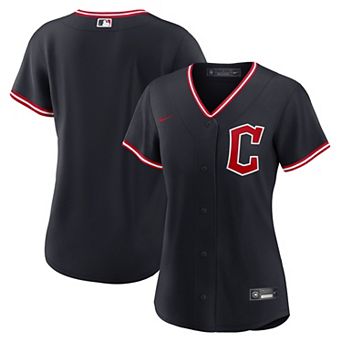 Women's Nike Navy Cleveland Guardians Alternate Replica Jersey