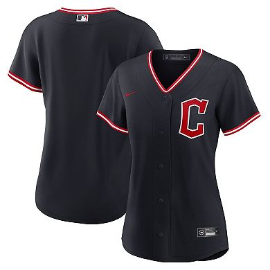 Women's Nike Navy Cleveland Guardians Alternate Replica Jersey