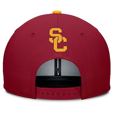 Men's Nike Cardinal USC Trojans 2025 On-Field Pro Performance Adjustable Hat