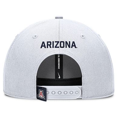Men's Nike White Arizona Wildcats 2025 On-Field Rise Performance Adjustable Hat
