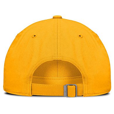 Men's Nike Gold West Virginia Mountaineers 2025 On-Field Club Adjustable Hat