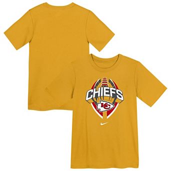 Preschool Nike Gold Kansas City Chiefs Icon Legend Performance T-Shirt