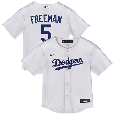 Toddler Nike Freddie Freeman White Los Angeles Dodgers Home Replica 2.0 Player Jersey